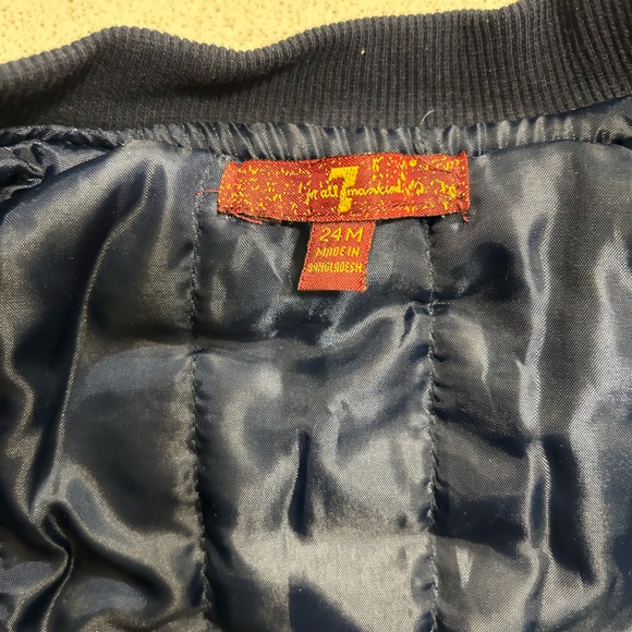 Toddler 7 for all Mankind Bomber Jacket - Picture 3 of 6